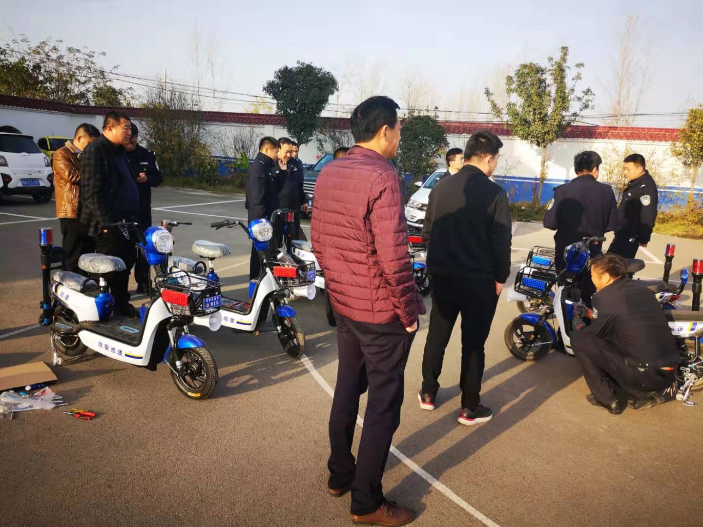 中版北斗電動自行車智能安防投保智慧系統(tǒng)在河南省商丘市夏邑縣投入使用
