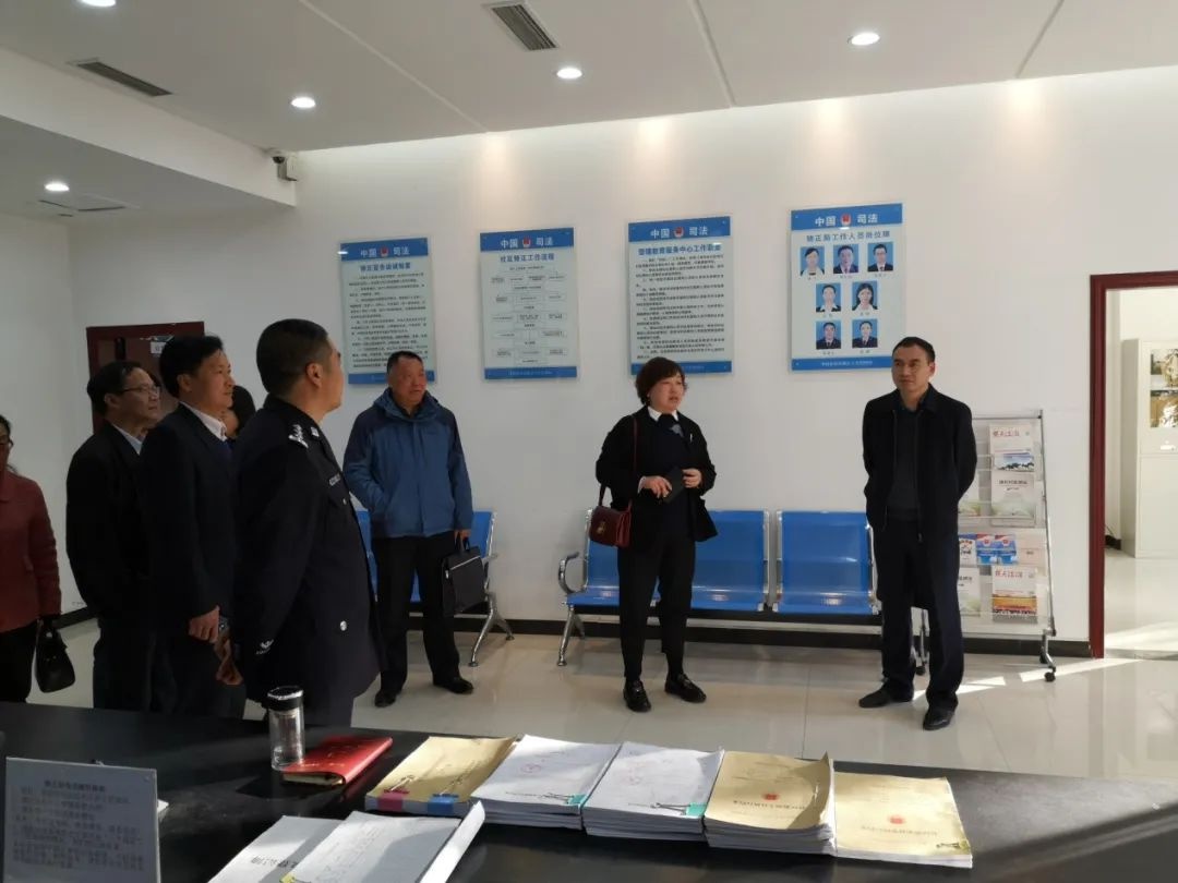湖北：省司法廳社矯處呂方軍處長一行來襄陽檢查調研社區(qū)矯正工作