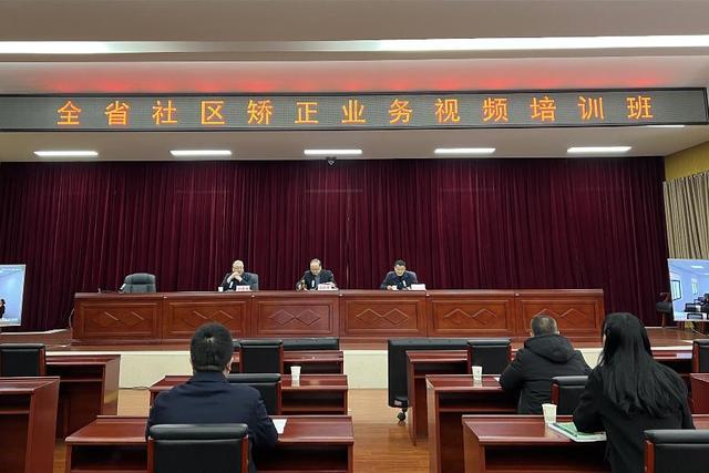 陜西省司法廳舉辦全省社區(qū)矯正業(yè)務(wù)視頻培訓(xùn)班